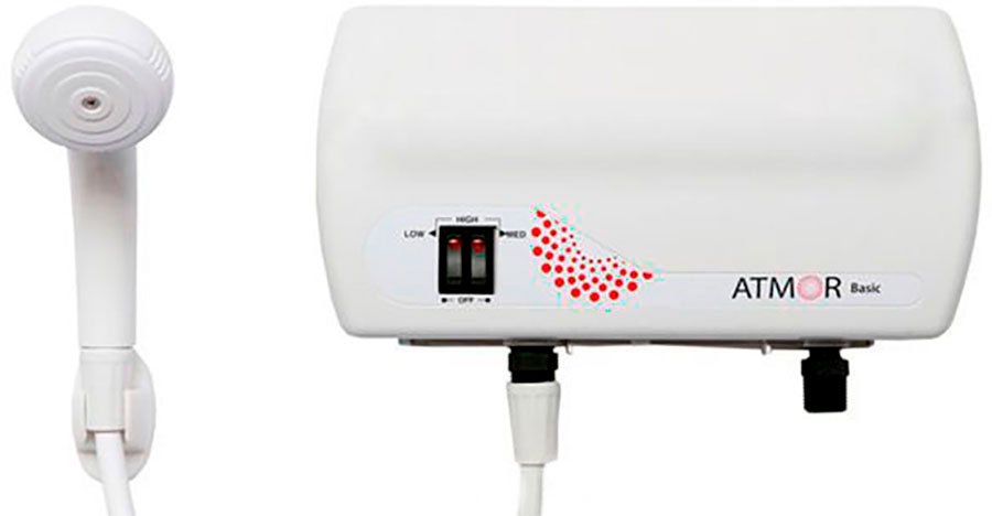 

Электрический проточный водонагреватель ATMOR Basic 5кВт/220В