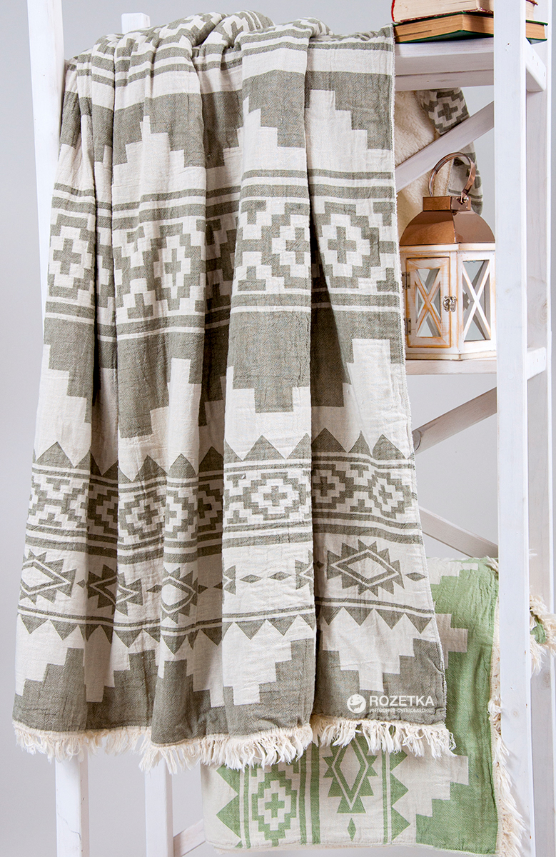 

Плед Barine Микроплюш Rug Throw 125х170 Khaki (svk-4467)