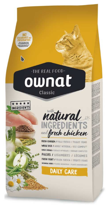 

Сухой корм для собак Ownat Classic Daily Care 1,5 кг (16167)