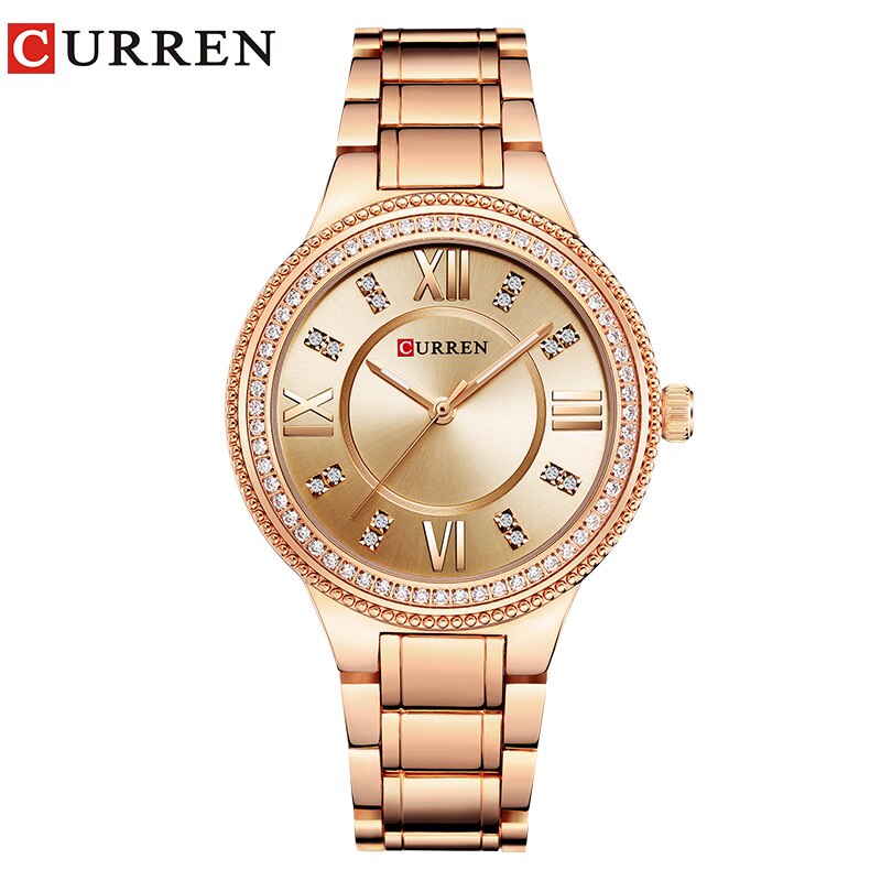 

Женские наручные часы (9004 Cuprum) Curren 37 мм Бронзовый 000028455