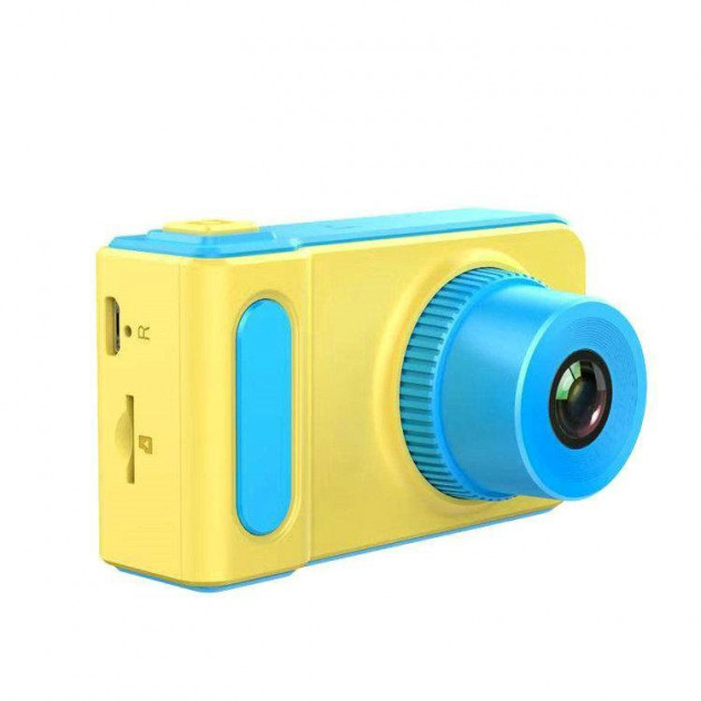 

Детский фотоаппарат DVR baby camera V7-PRO, желто-голубой