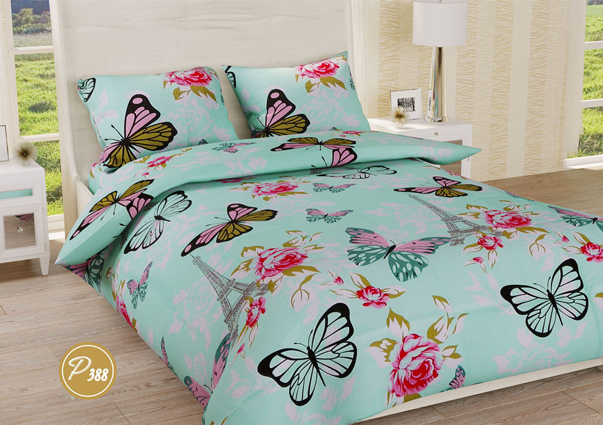 

Постельное белье Ранфорс Органик Р 388 Leleka-Textile полуторный цветной (1264/2626)