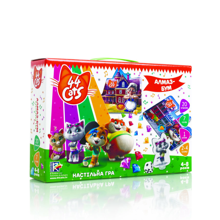 

Игра настольная "Развлекательная Алмаз-Бум 44 Cats" VT8055-15