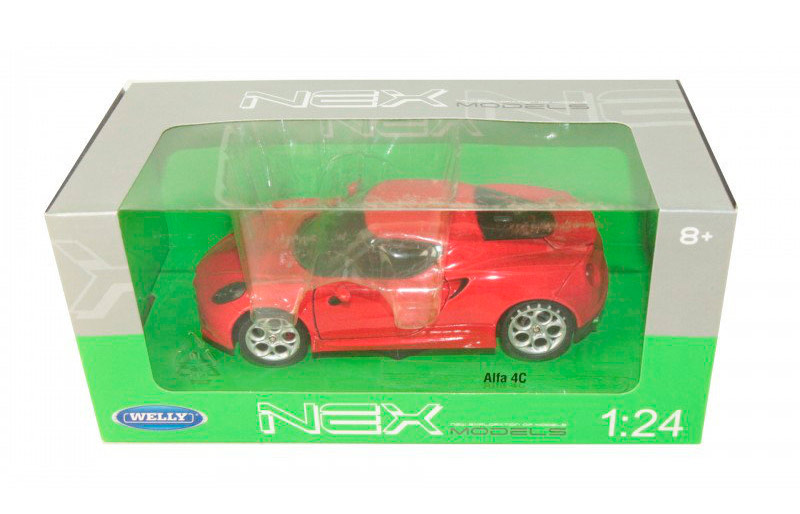 

Масштабная модель Welly 1:24 ALFA 4C (24048W)