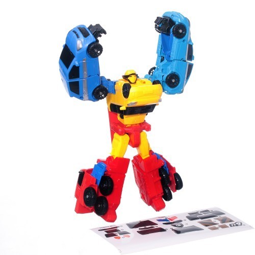 

Тобот Трансформер QUATRAN 4 в 1 Ziyu Toys (L015-54B)