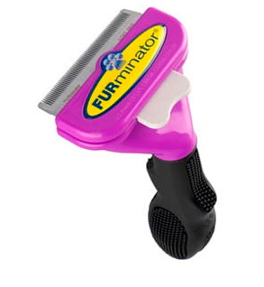 

Щетка для вычесывания шерсти длиношерстных кошек 66х8мм, с кнопкой