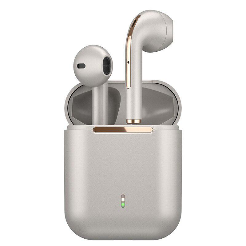 

Беспроводные Bluetooth 5.0 наушники Essager J18 в зарядном боксе Rose Gold