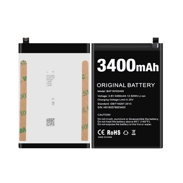 

Аккумулятор для Doogee Y8 / BAT18783400 (ORIGINAL PRC)