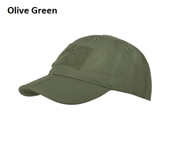 

Тактическая складная бейсболка Helikon-Tex Baseball Cap CZ-BBF-PR - FOLDING® - PolyCotton Ripstop Олива (Olive Green)