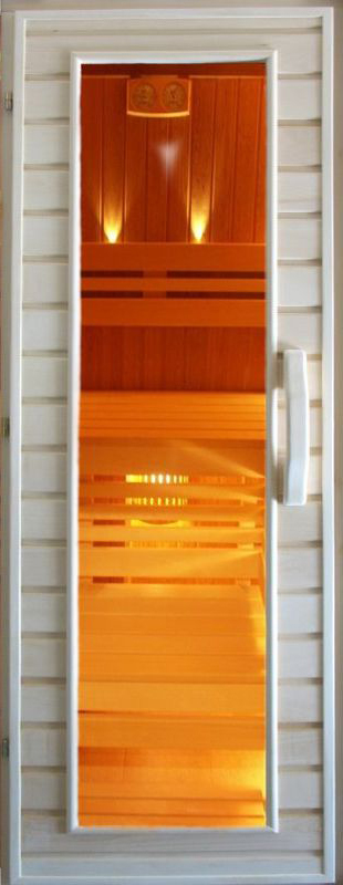 

Комбинированная дверь для бани Sauna Wood "Прямоугольник большой", 70х190, липа (303942)