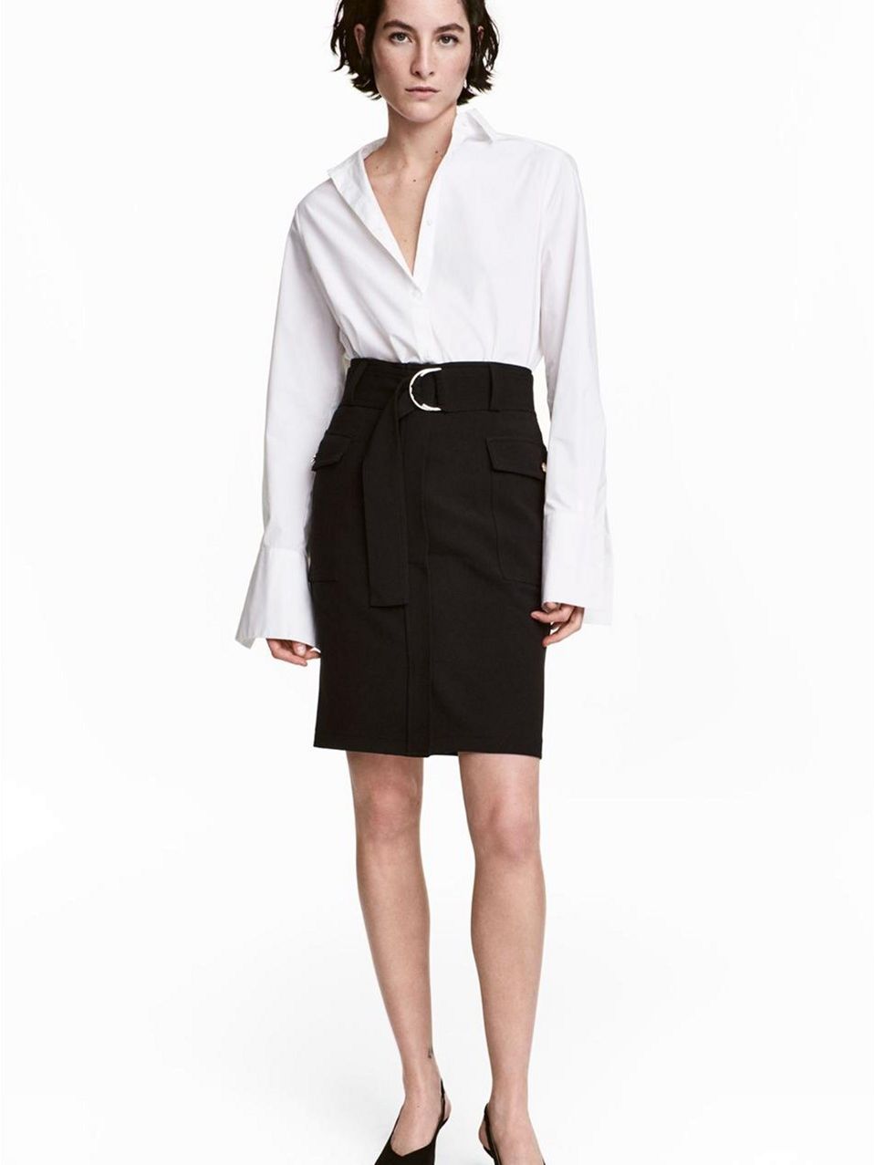 

Юбка H&M a30_495419001 38 Черная