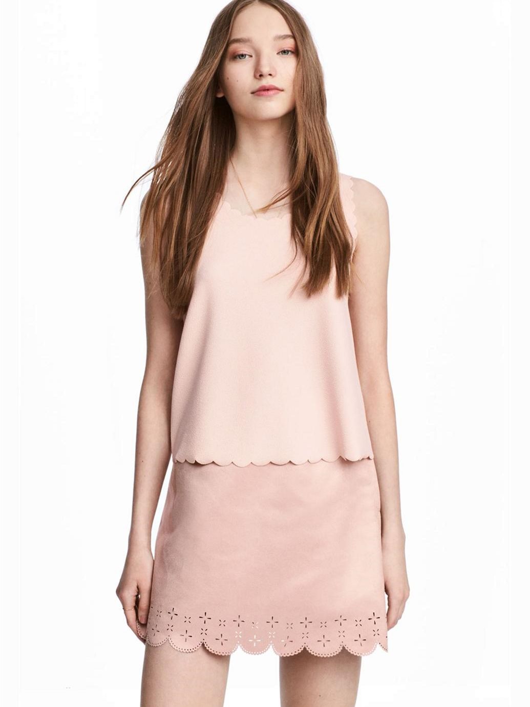 

Юбка H&M 454727a44 38 Розовая