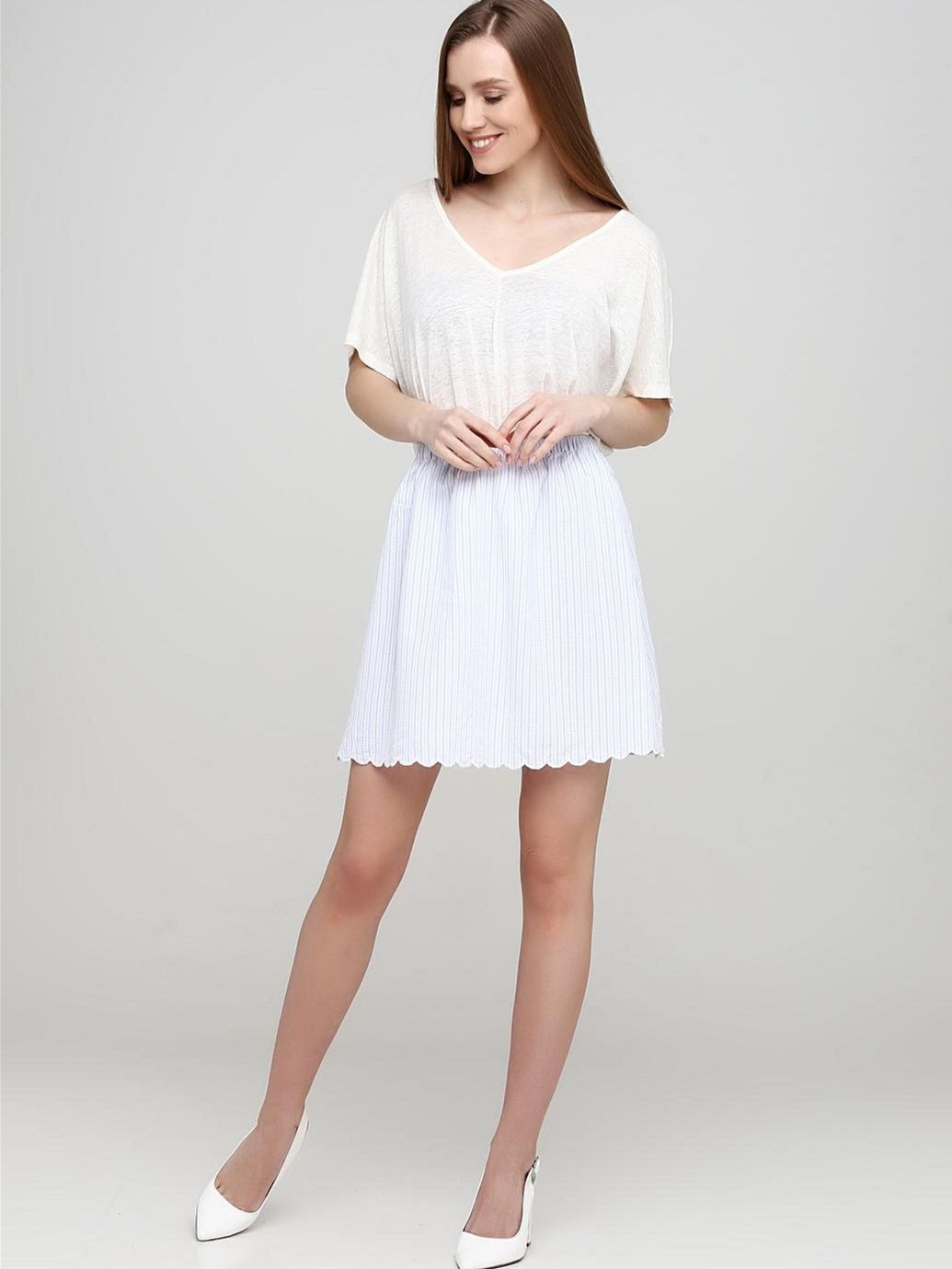 

Юбка H&M 486325s67 38 Белая