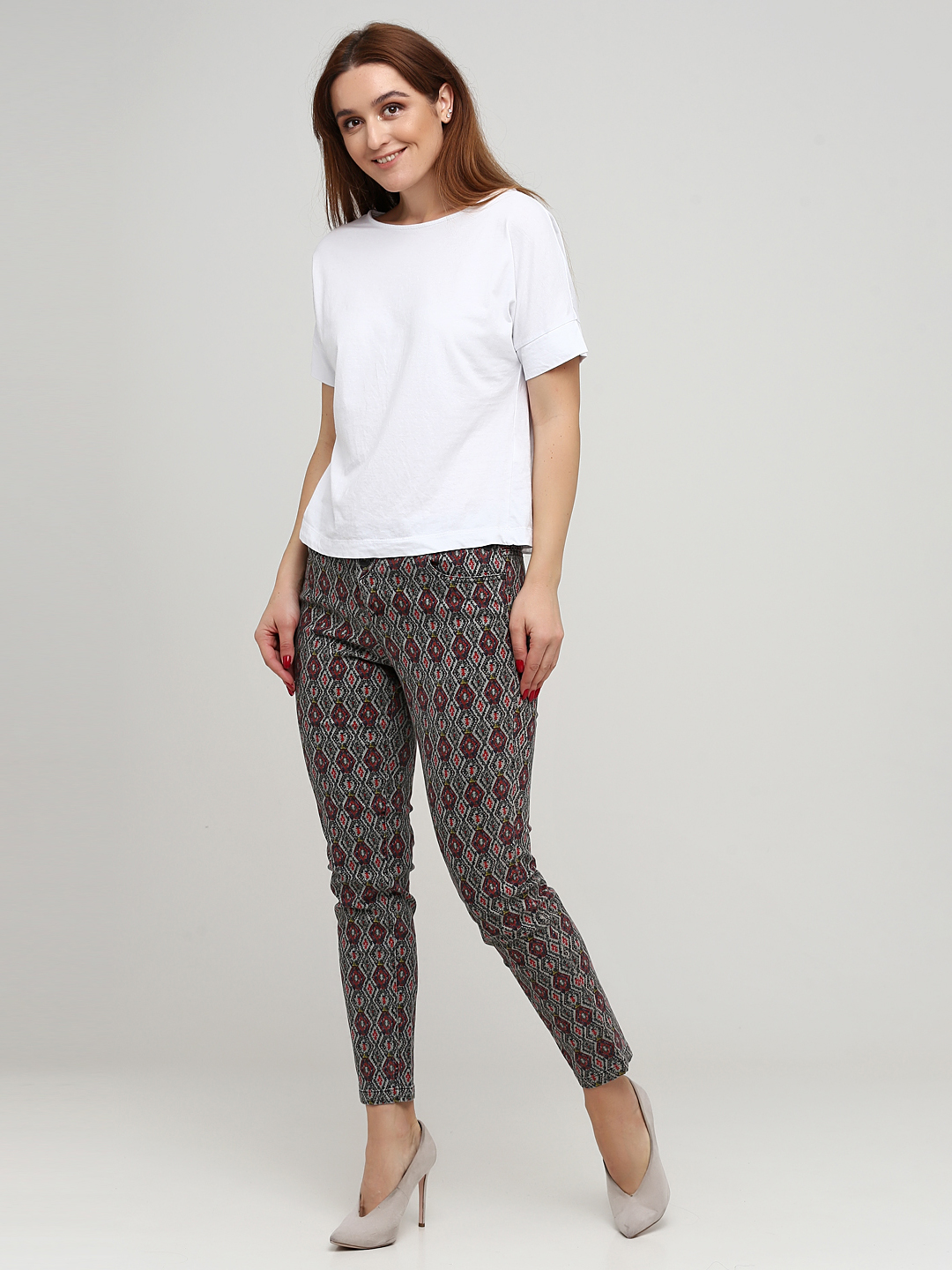 

Брюки Tom Tailor 6402789s37 W25 Серые