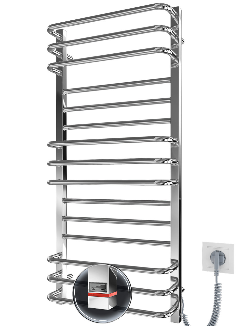 

Электрический полотенцесушитель Mario Премиум Люкс-I 1100x500