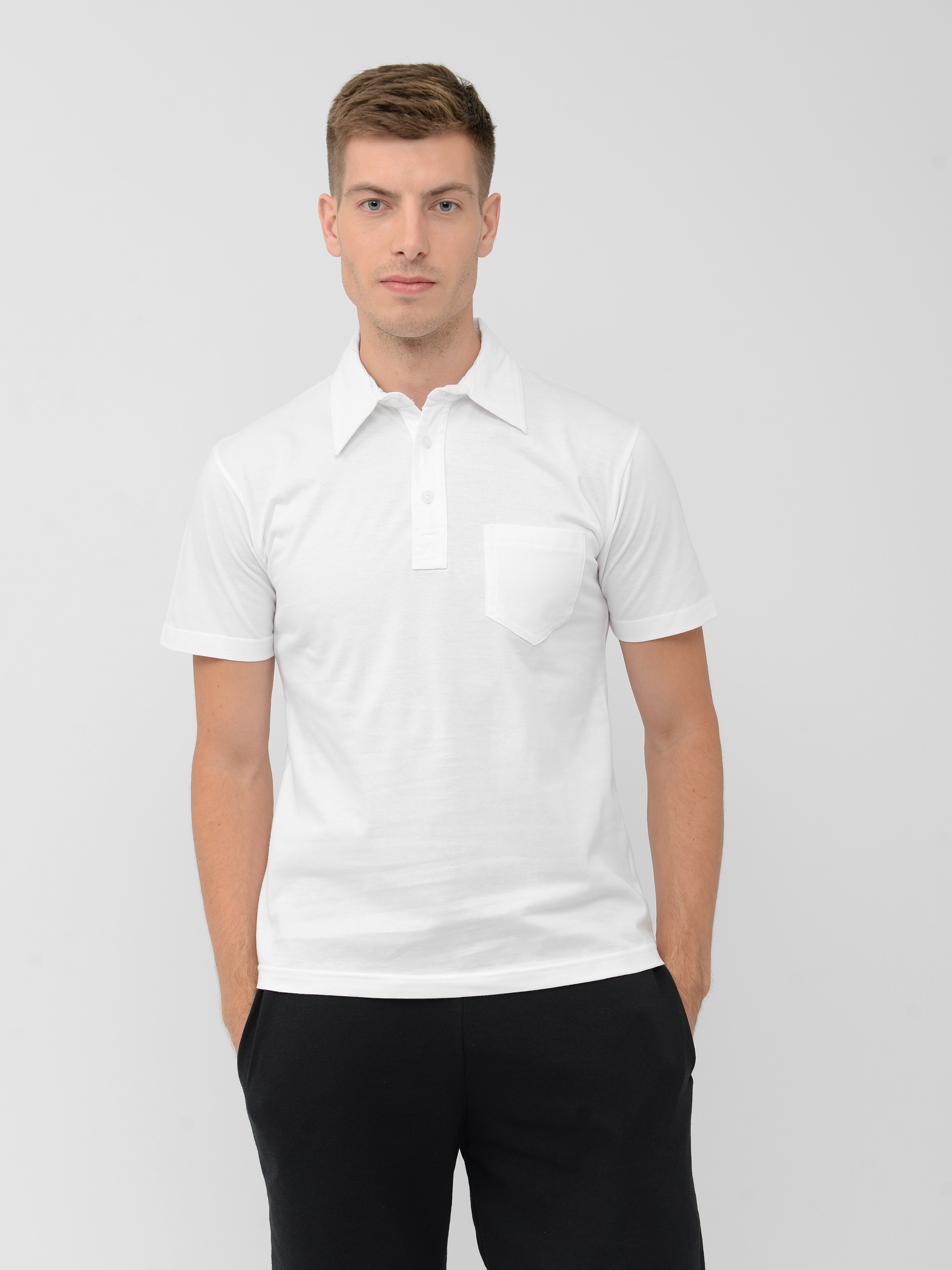 

Поло Sol's Parity 11312102  Белое, Поло Sol's Parity 11312102 M Белое