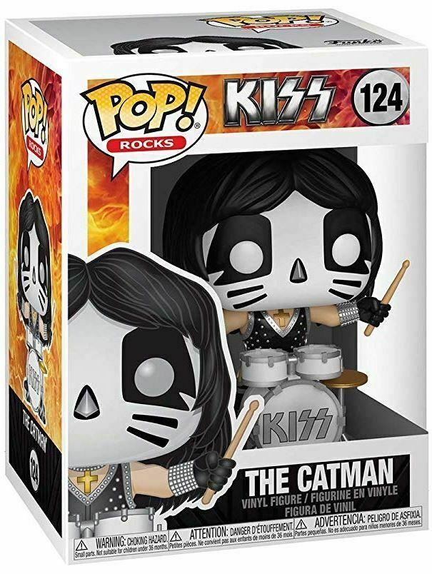 

Фигурка Funko Pop Фанко Поп Питер Крисс KISS The Catman 10 см K TC 124 (CZ00K TC 124)