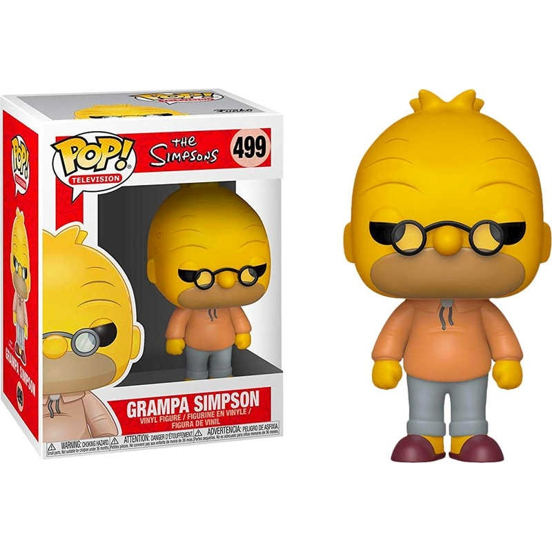 

Фигурка Funko Pop Фанко Поп Симпсоны Дедушка Симпсон Эйб The Simpsons Abe Grampa Simpson 10 см S A 499 (CZ00S A 499)