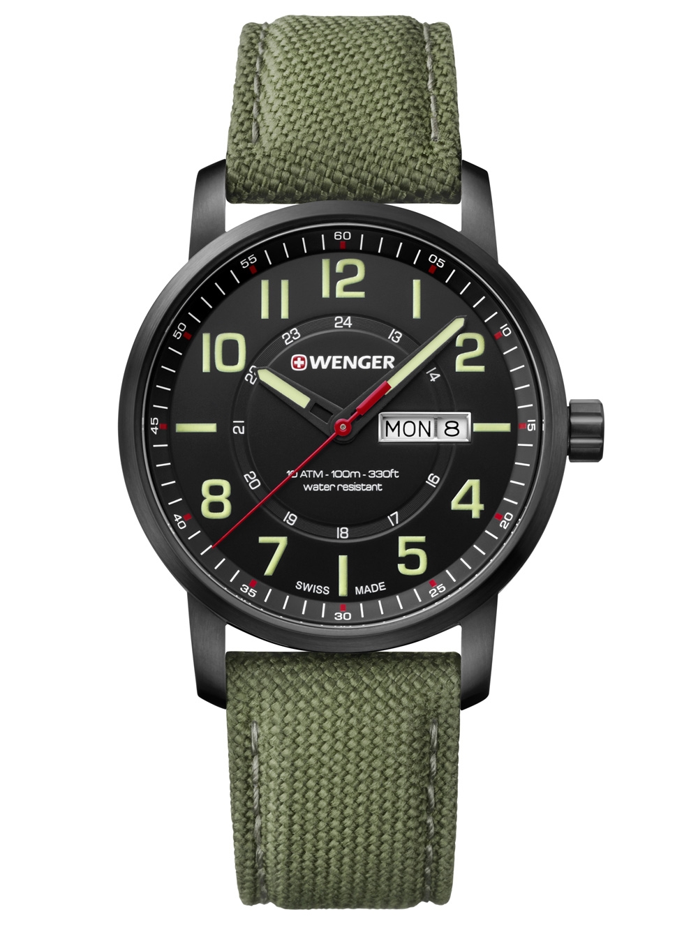 

Часы Wenger 01.1541.104 Attitude Herren 42mm 10ATM