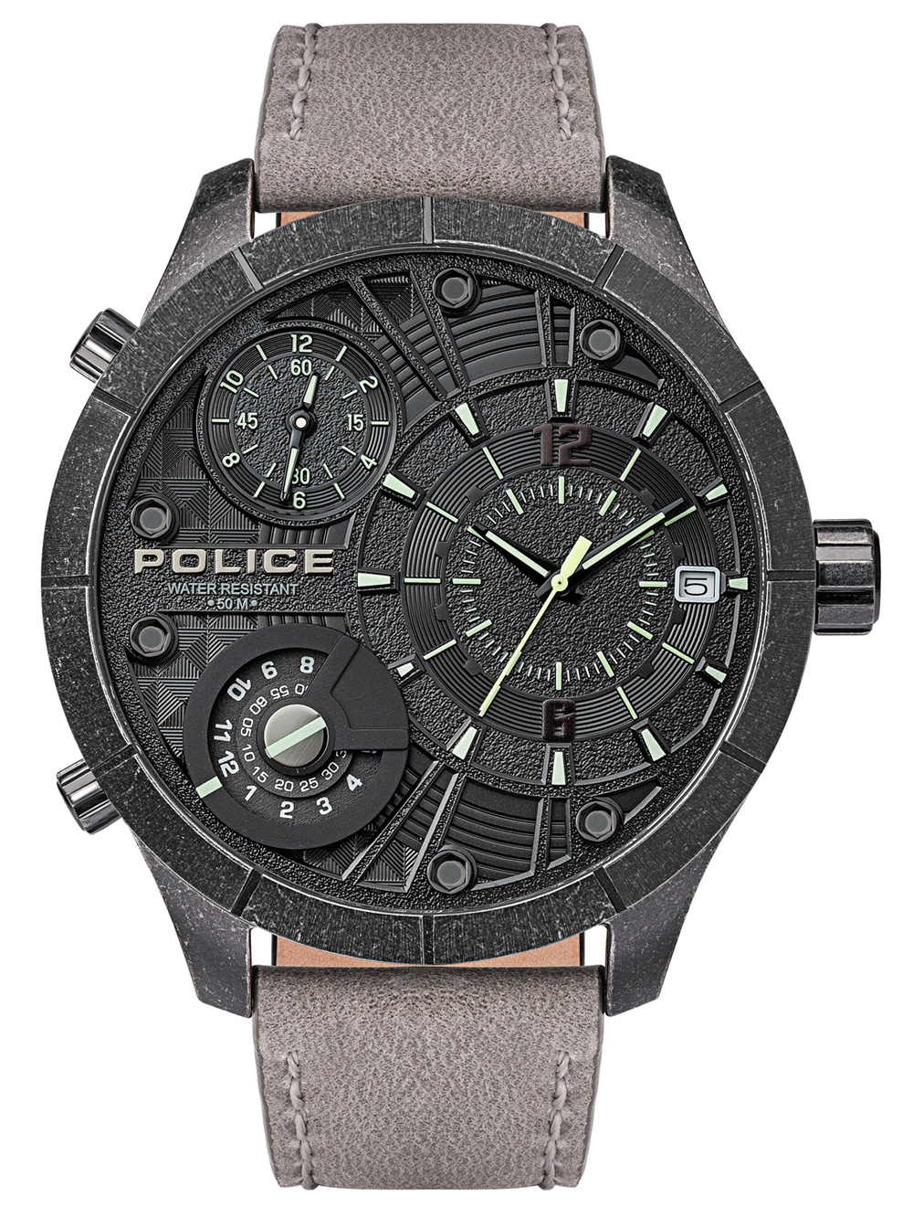 

Часы Police PL15662XSQS.02 Bushmaster Herren 52mm 5ATM