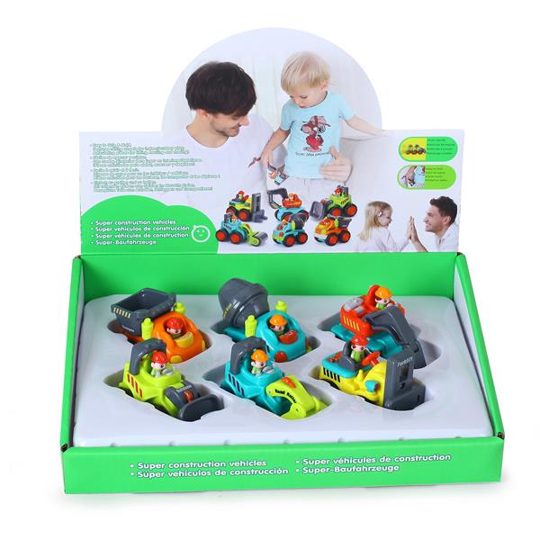 

Набор Hola Toys Строительные машинки 6 шт. (3116C) NEW DESIGN