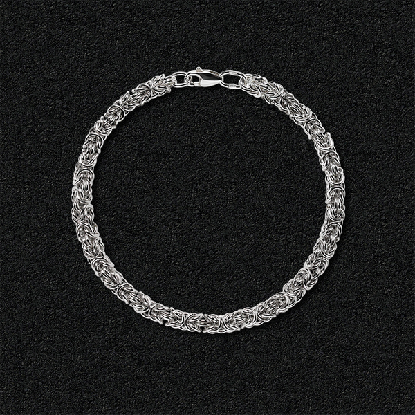 

Серебряный браслет "Серебряный лес" br-4 18,5см