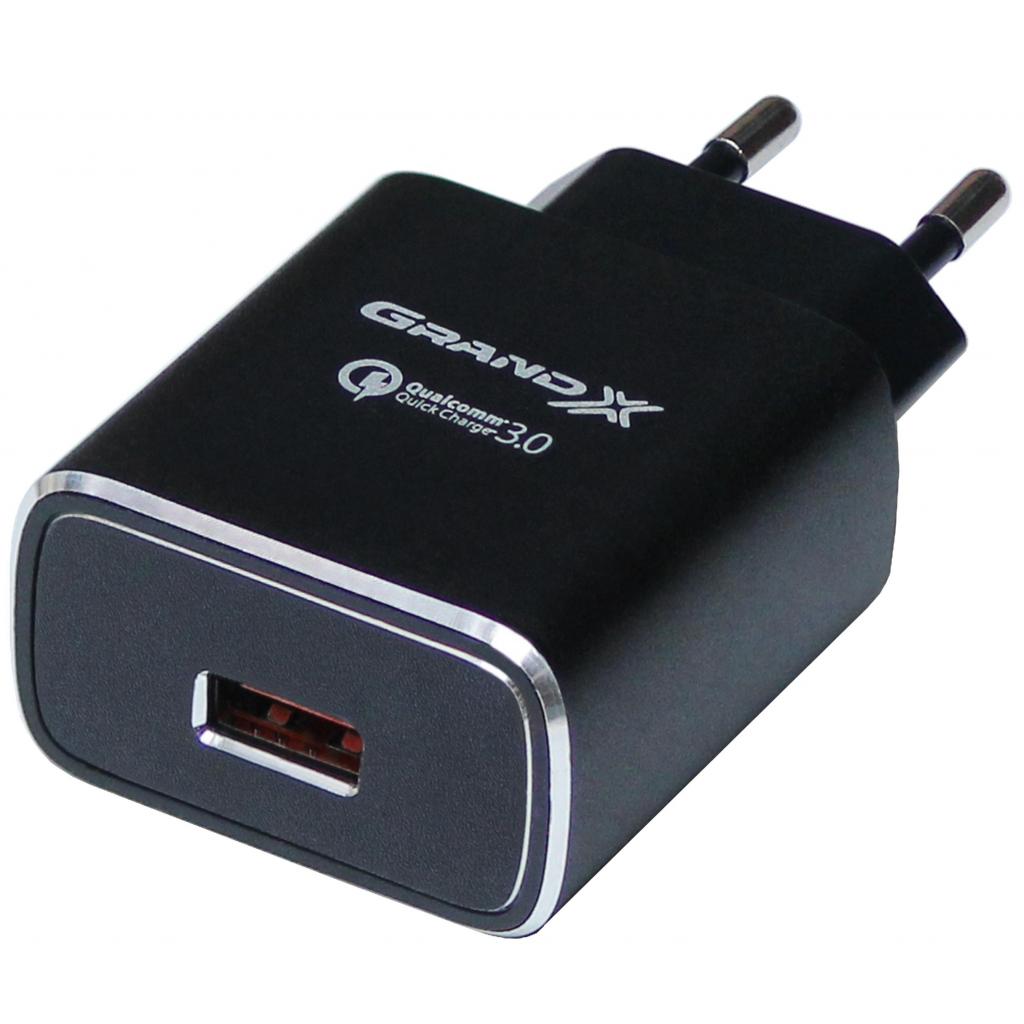 

Зарядний пристрій Grand-X Quick Charge QС3.0 3.6V-6.5V 3A, 6.5V-9V 2A, 9V-12V 1.5A USB (CH-750B)