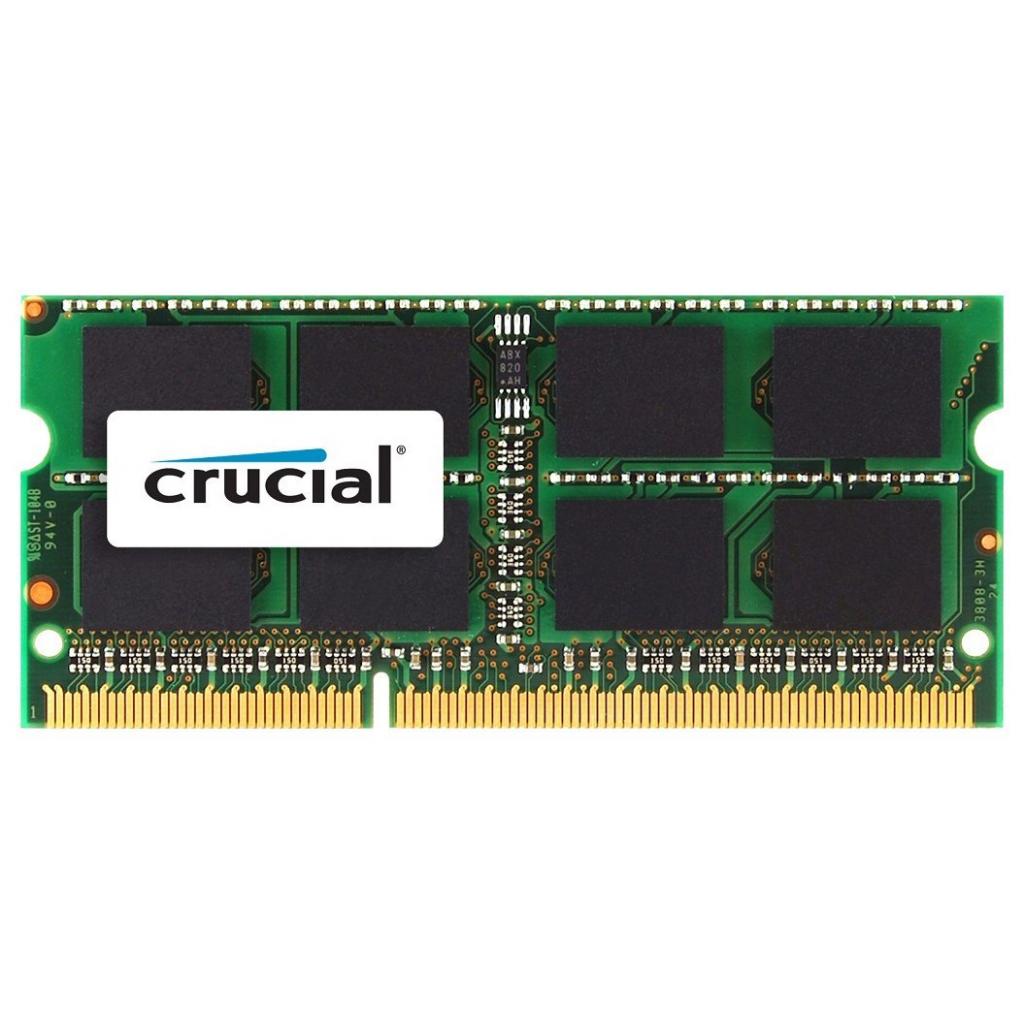 

Модуль пам&яті для ноутбука SoDIMM DDR3L 8GB 1600 MHz MICRON (CT8G3S160BM)