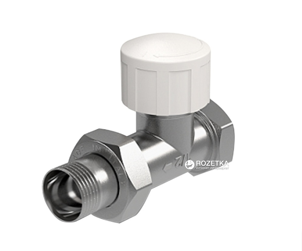 

Кран радиаторный Royal Thermo прямой 1/2" с преднастройкой RTE 50.019 (НС-1087633)