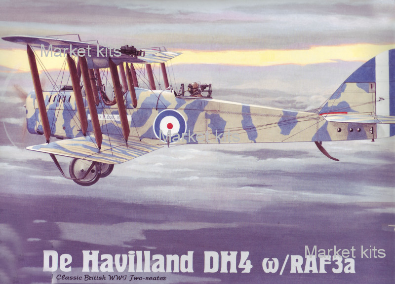 

Cамолет Havilland DH4 w/RAF3a 1:48 RODEN (RN432)