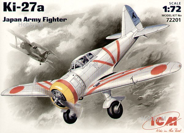 

Японский истребитель Ki-27а 1:72 ICM (ICM72201)