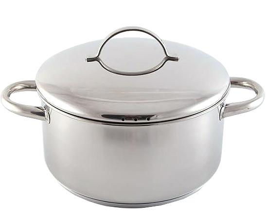 

Кастрюля Venera 5,4л индукционная со стальной крышкой Fissman (TР0163238552)