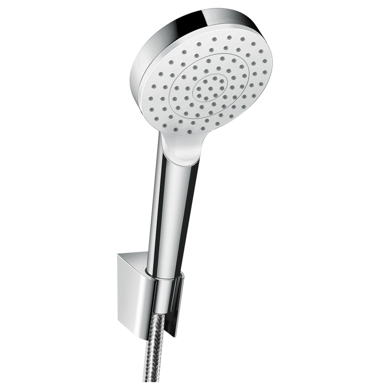 

Душевой набор HANSGROHE Crometta 1jet 160см 26567400 белый/хром (56905)