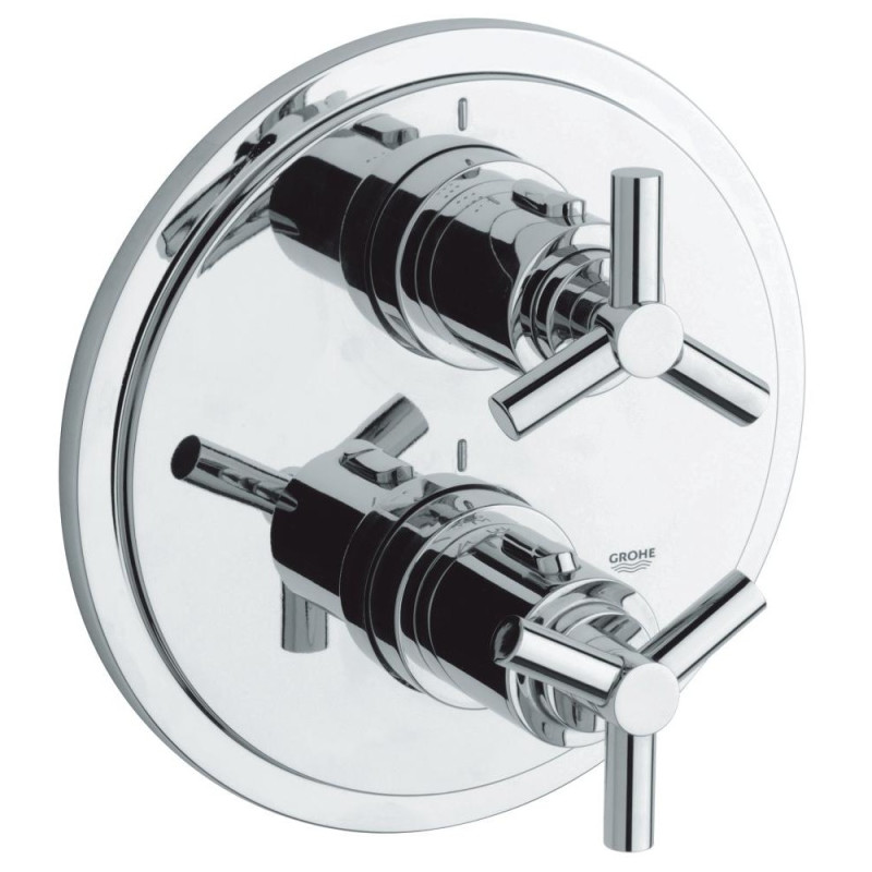 

Смеситель термостатический для ванны внешняя часть Grohe Atrio 19395000 хром (55969)