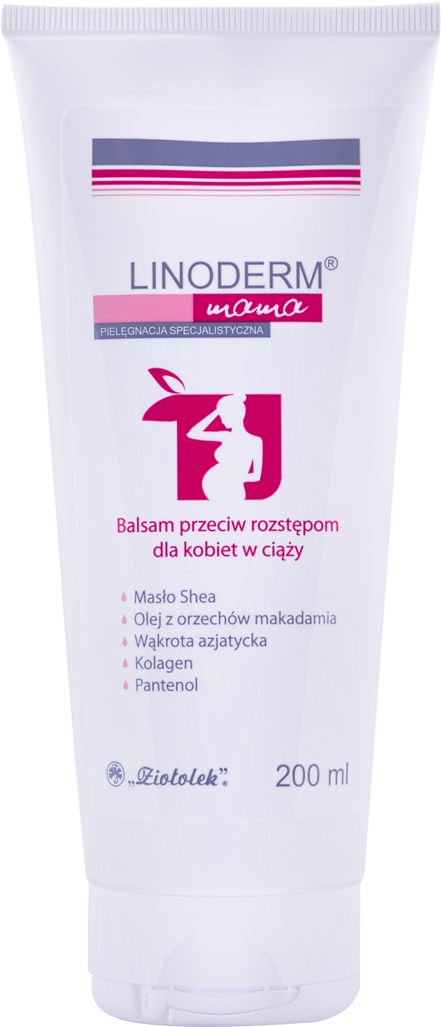 Акция на Бальзам против растяжек Linoderm Ziololek Mama 200 мл (5900558001304) от Rozetka UA