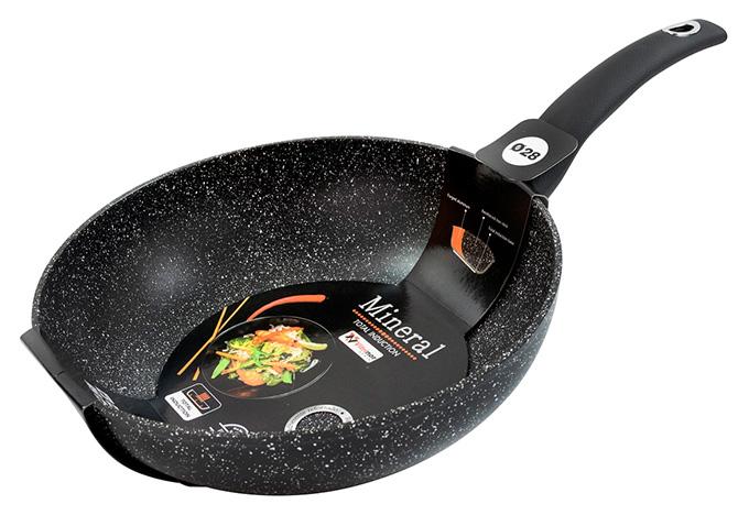 

Сковорода Vitrinor Mineral Black Ø28см с гранитным антипригарным покрытием