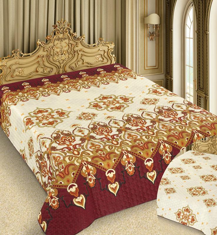 

Покрывало Love You Barokko Paisley "Vinous" 220х240см