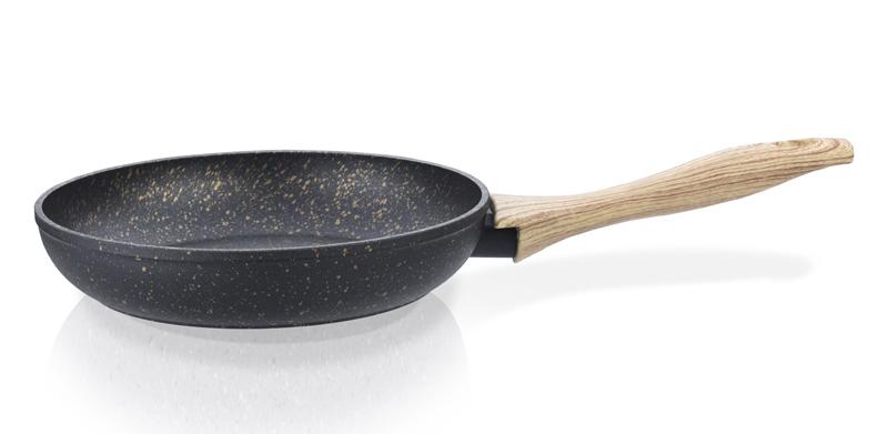 

Сковорода Fissman Black Cosmic Ø24см с покрытием Platinum