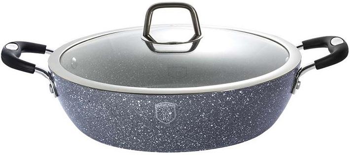 

Сотейник Berlinger Haus Grey Stone Ø32см с двумя ручками и крышкой, 4.9л