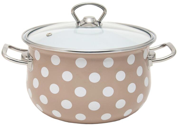 

Кастрюля эмалированная Infinity "Вензель" 6.5л, индукционная