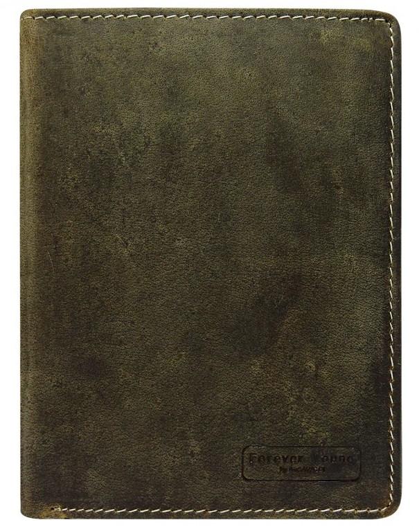 

Мужское винтажное портмоне из кожи Always Wild коричневое supersumka (TР012N01HT brown)