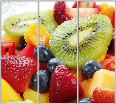 

Шкаф купе Luxe Studio Стандарт-1 Фотопечать Еда и напитки-5 2300x2300x450 трехдверный