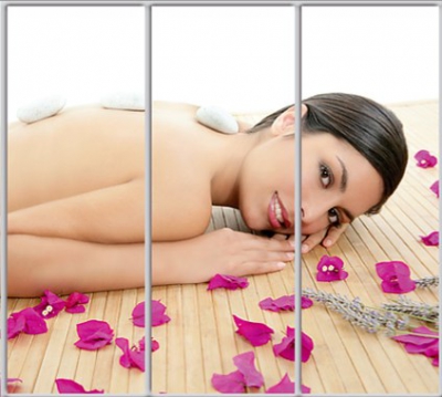 

Шкаф купе Luxe Studio Стандарт-1 Фотопечать Салон красоты-9 2300x2100x450 трехдверный