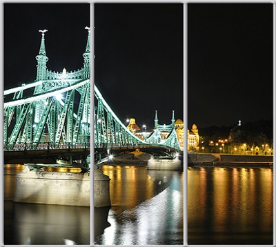 

Шкаф купе Luxe Studio Стандарт-1 Фотопечать Архитектура-118 2300x2200x450 трехдверный