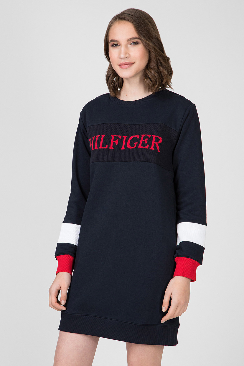 

Женское темно-синее платье-свитшот LAUREEN Tommy Hilfiger M WW0WW25916