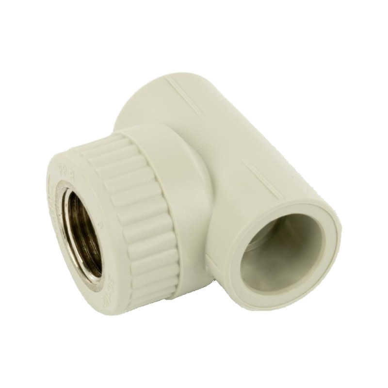 Трійник з PPR Thermo Alliance з різьбленням 20х1/2\"х20, внутрішня ...