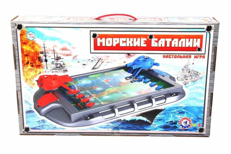 

Игра "Морские Баталии" ТЕХНОК bublik (TР0141110)