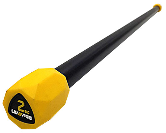 

Бодибар LivePro Weighted Bar 2 кг (LP8145-2)