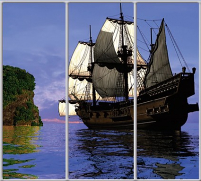 

Шкаф купе Luxe Studio Стандарт-1 Фотопечать Транспорт-22 2300x2000x450 трехдверный