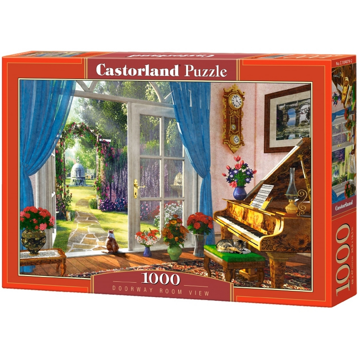 

Пазлы Castorland 1000 «Вид комнаты» Castorland (С-104079)